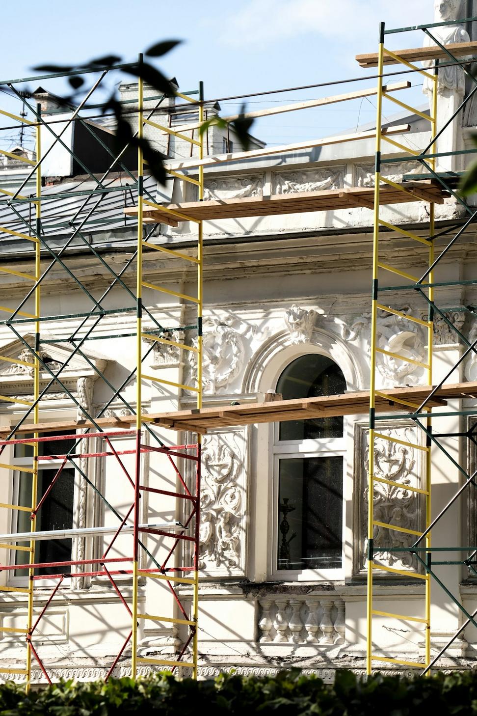 Heritage building restoration